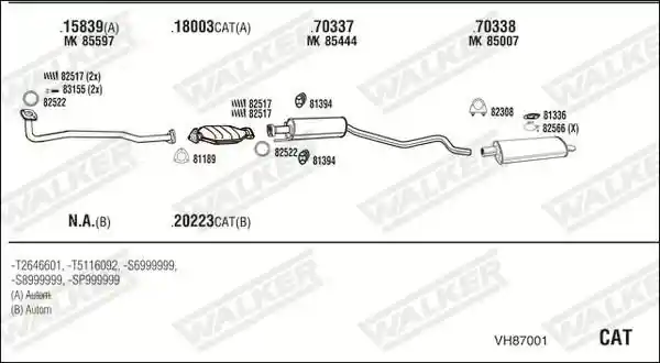 WALKER VH87001