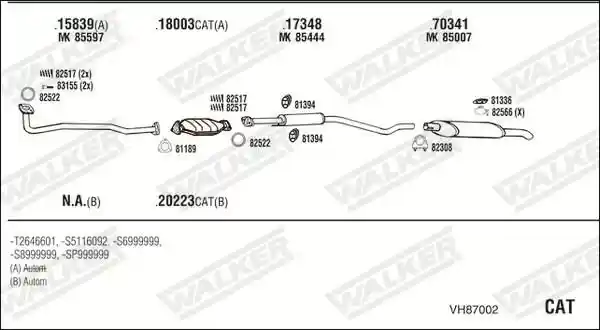 WALKER VH87002