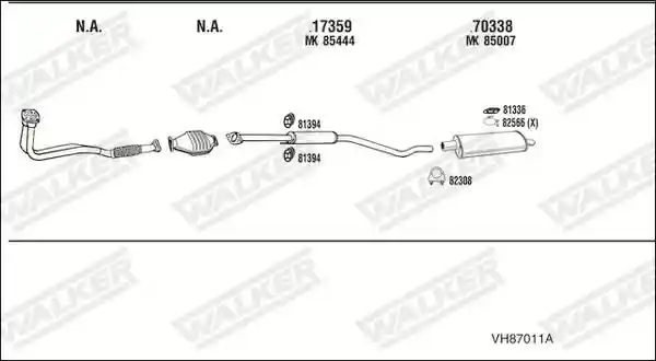 WALKER VH87011A