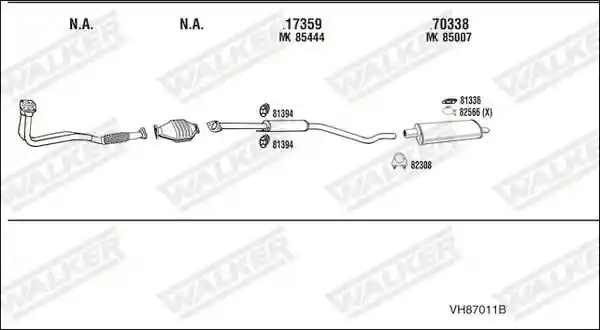WALKER VH87011B