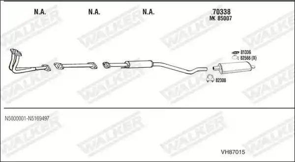 WALKER VH87015