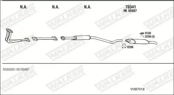 WALKER VH87018