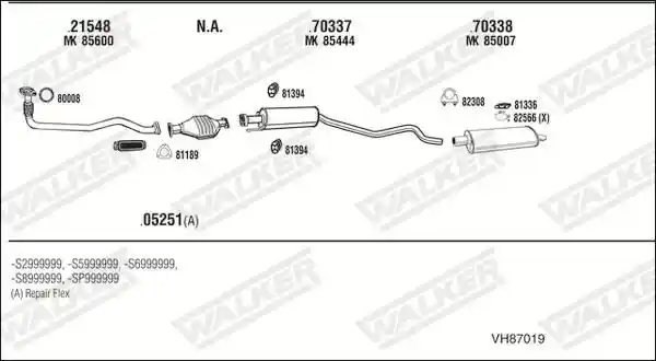 WALKER VH87019