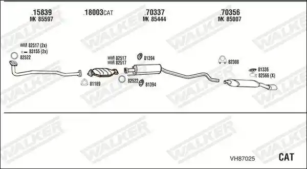 WALKER VH87025