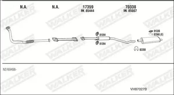WALKER VH87027B