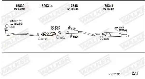 WALKER VH87036