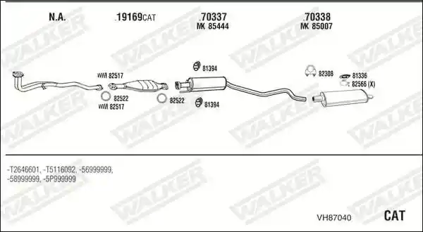 WALKER VH87040
