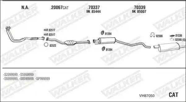 WALKER VH87050