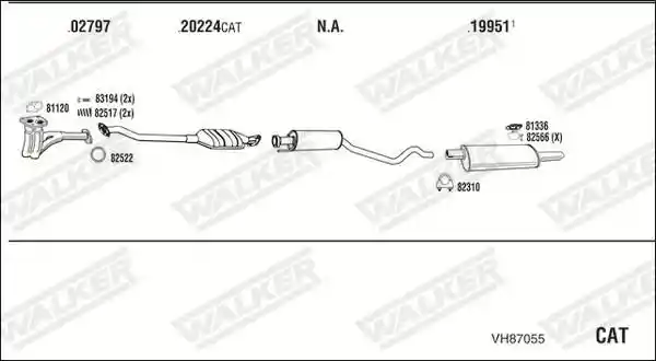 WALKER VH87055