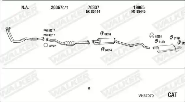 WALKER VH87070