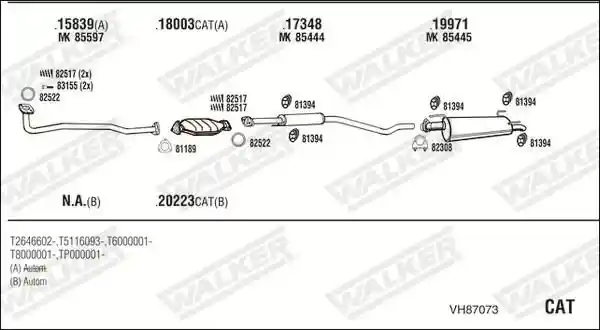 WALKER VH87073