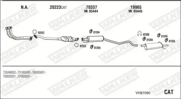 WALKER VH87080