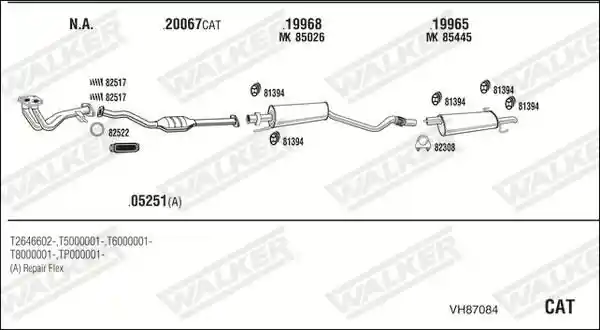 WALKER VH87084