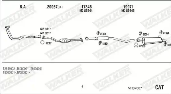 WALKER VH87087