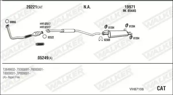 WALKER VH87106