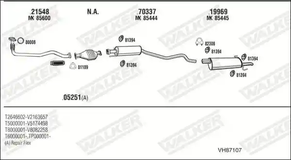WALKER VH87107