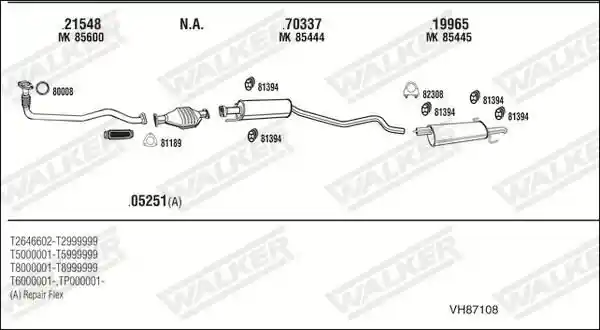 WALKER VH87108
