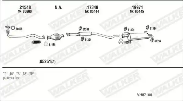 WALKER VH87109