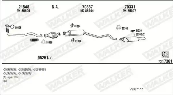 WALKER VH87111