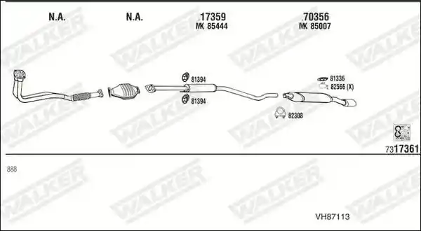 WALKER VH87113