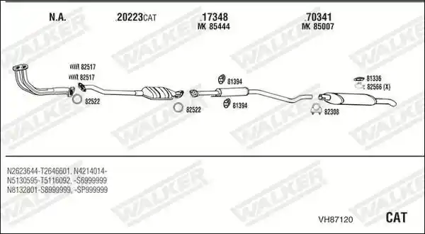 WALKER VH87120