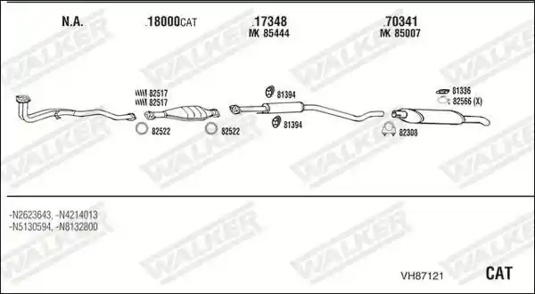 WALKER VH87121