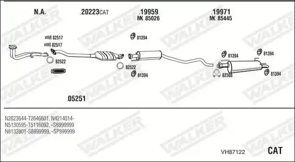 WALKER VH87122