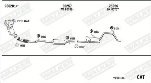 WALKER VH88000