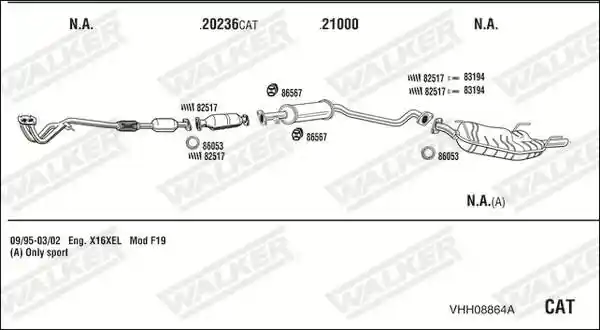WALKER VHH08864A