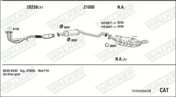 WALKER VHH08864B