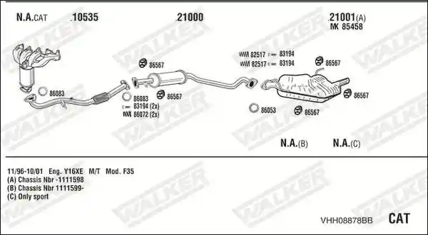 WALKER VHH08878BB
