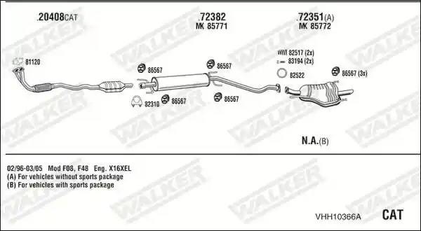 WALKER VHH10366A