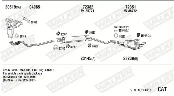 WALKER VHH10366BA