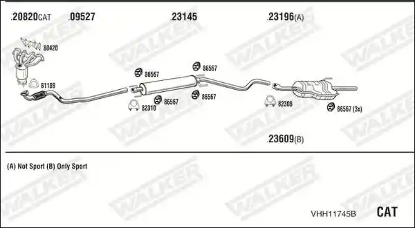 WALKER VHH11745B