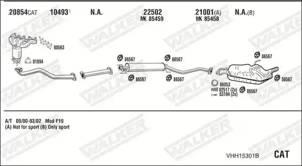 WALKER VHH15301B