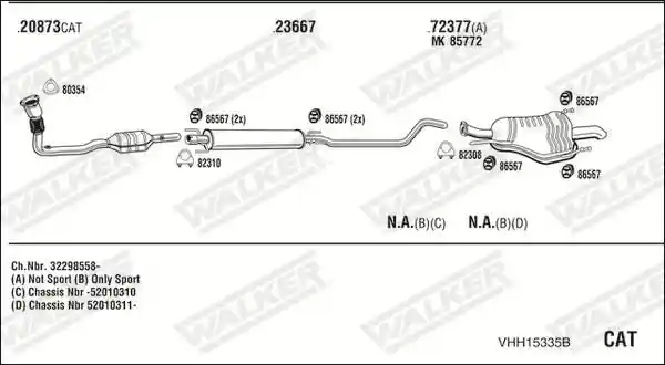 WALKER VHH15335B