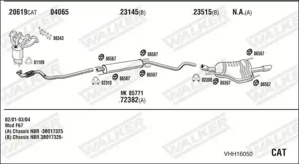 WALKER VHH16050