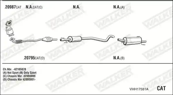 WALKER VHH17581A