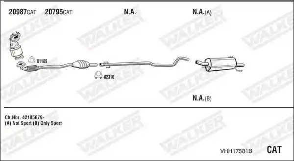 WALKER VHH17581B
