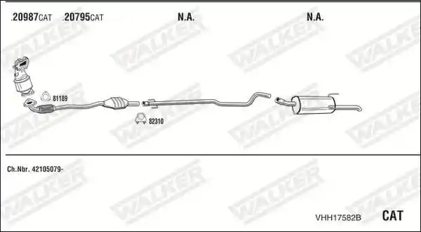 WALKER VHH17582B