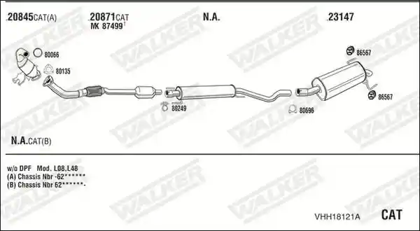 WALKER VHH18121A