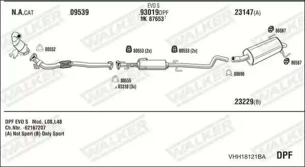 WALKER VHH18121BA