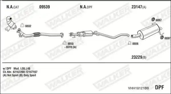 WALKER VHH18121BB