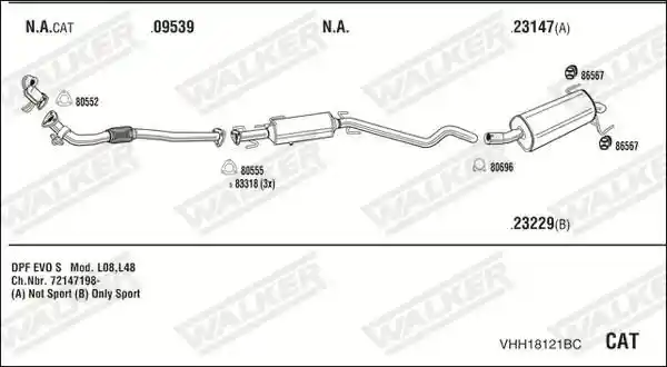 WALKER VHH18121BC