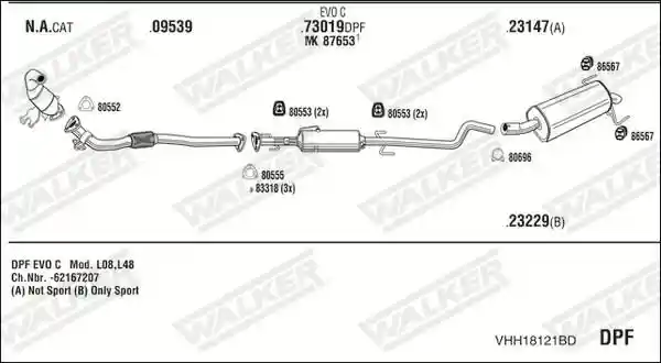 WALKER VHH18121BD
