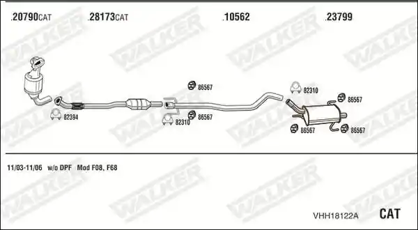 WALKER VHH18122A