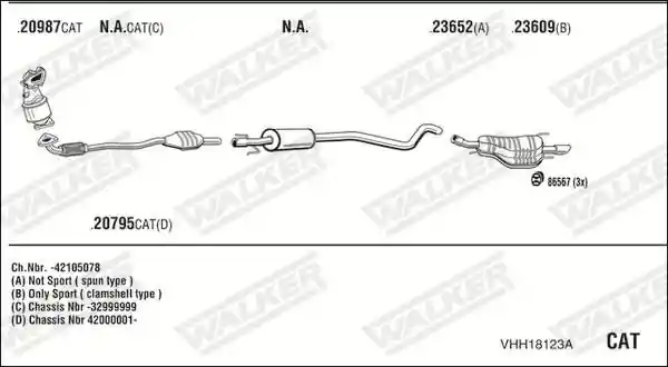 WALKER VHH18123A