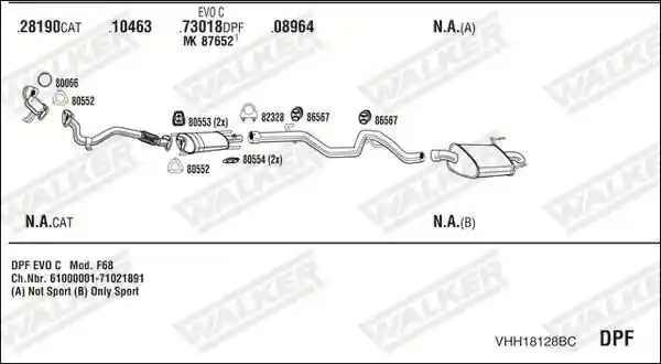 WALKER VHH18128BC