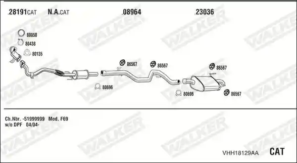 WALKER VHH18129AA