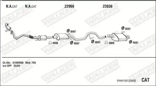 WALKER VHH18129AB